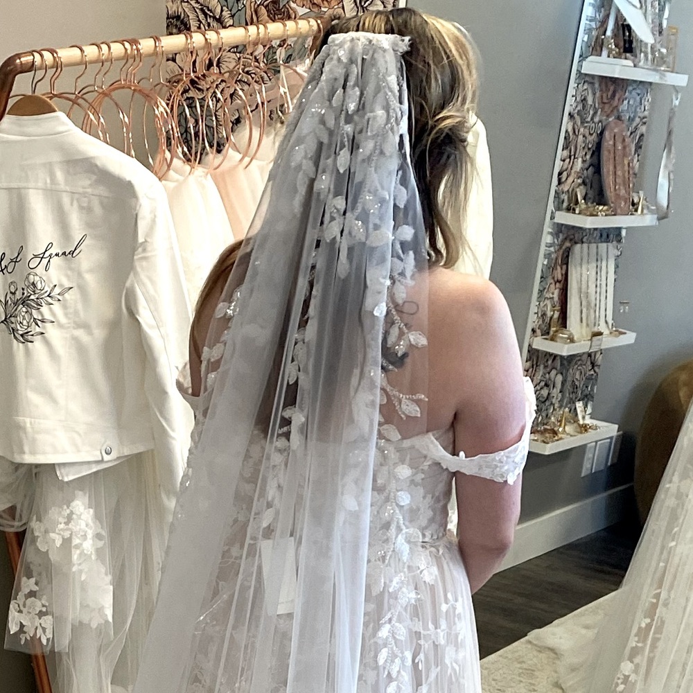 Cathedral length Madi Lane veil